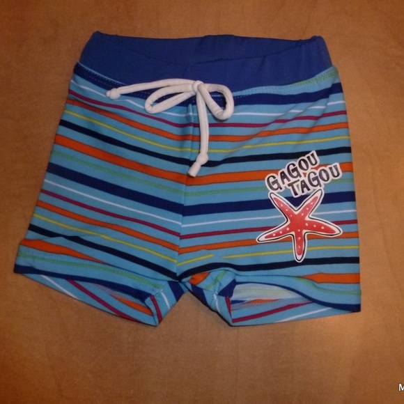 3/$15 - Striped swimwear 0-6M - Picture 1 of 1